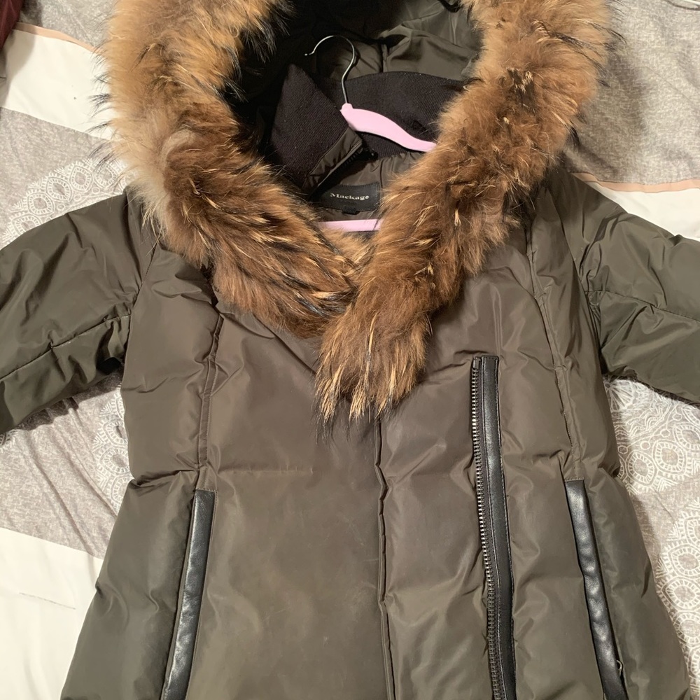 Mackage Coat - olive color - size S/P